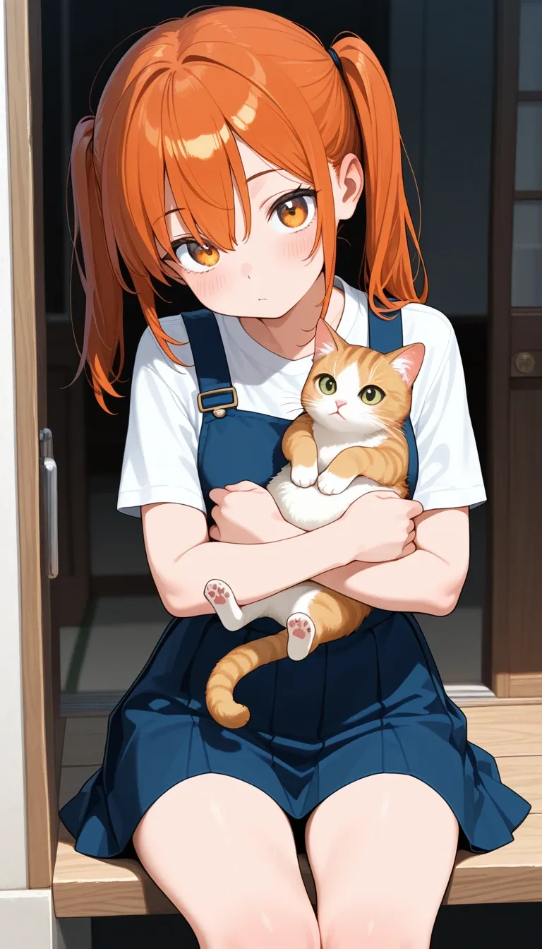A Quiet Afternoon with a Cat